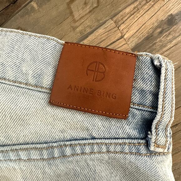 Anine Bing Sonya Lightwash Jeans - Picture 5 of 9